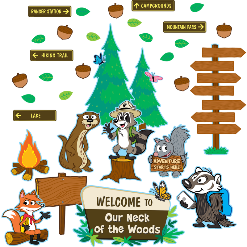 Ranger Rick® Welcome to Our Neck of the Woods Bulletin Board