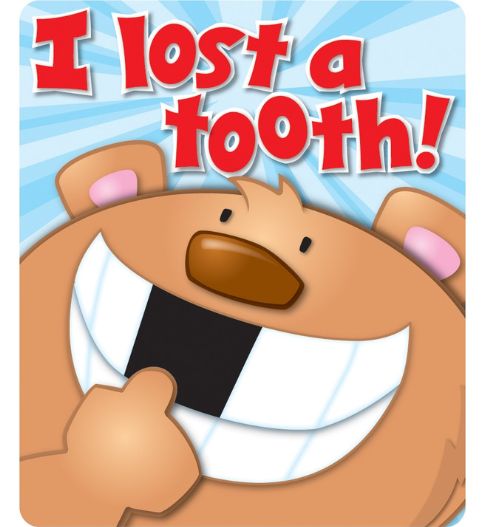 I Lost a Tooth Motivational Stickers