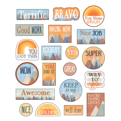 Moving Mountains Stickers