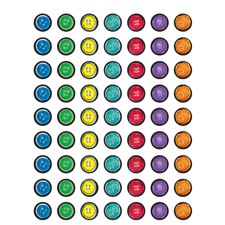 Pete the Cat® Groovy Buttons Mini Stickers