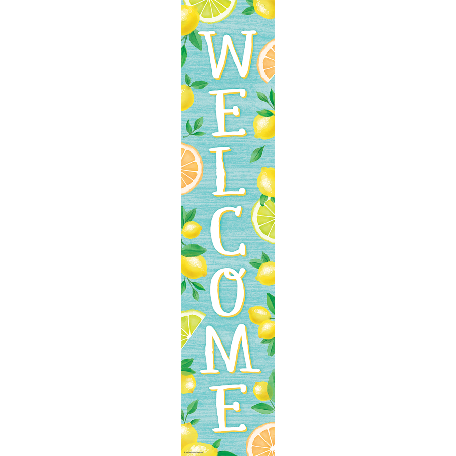 Lemon Zest Welcome Banner