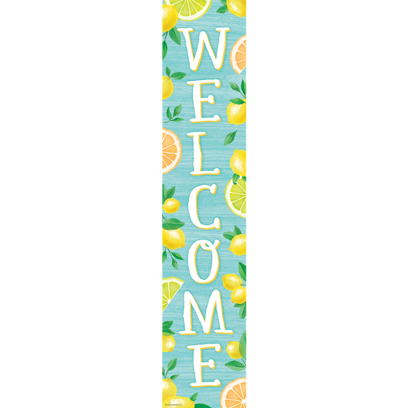 Lemon Zest Welcome Banner
