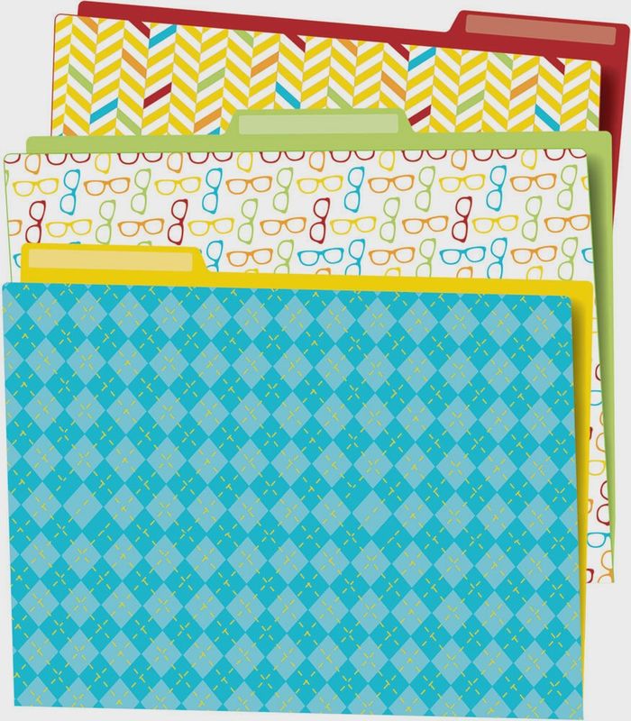 Fresh Sorbet File Folders
