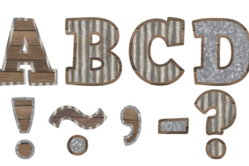 Home Sweet Classroom Bold Block 3" Magnetic Letters