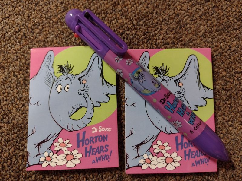 Dr. Seuss mini notebook kit