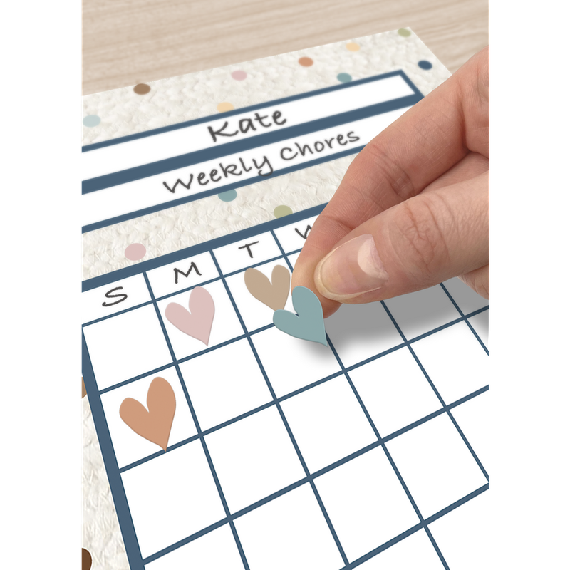 Everyone is Welcome Hearts Mini Stickers