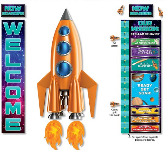 Spaceship Welcome - Bulletin Boards