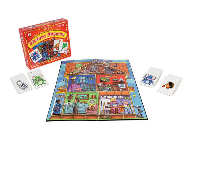 I Spy a Mouse in the House! Picture Rhymes Board Game