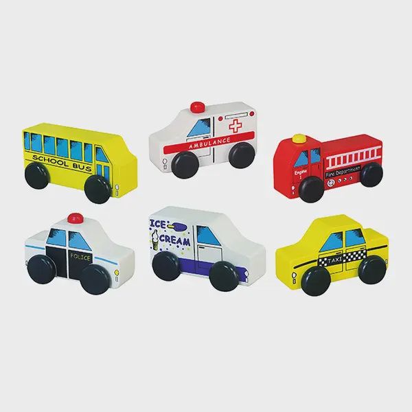 City Vehicles Set/Set of 6