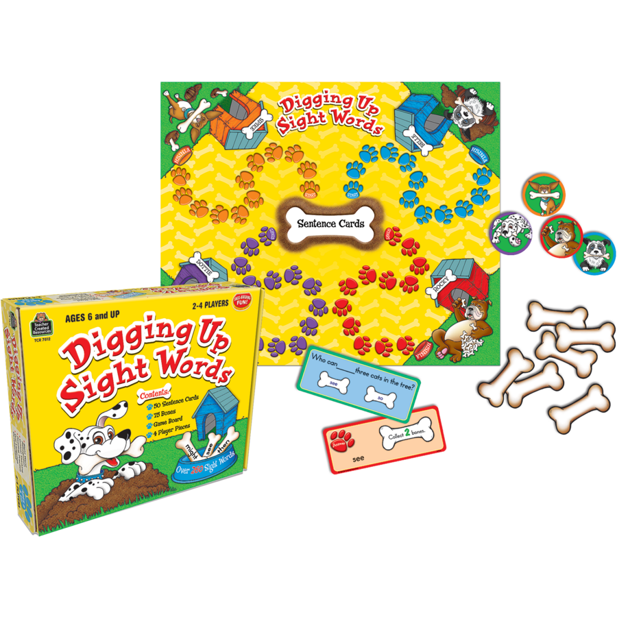 Digging Up Sight Words Game
