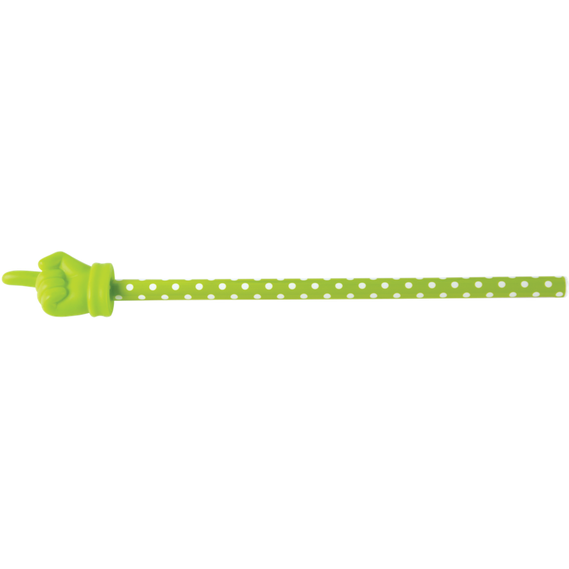 Lime Polka Dots Hand Pointer