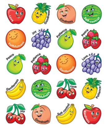 Fruit of the Spirit Stickers