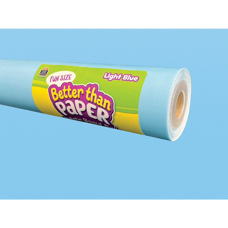 Fun Size Light Blue Better Than Paper® Bulletin Board Roll