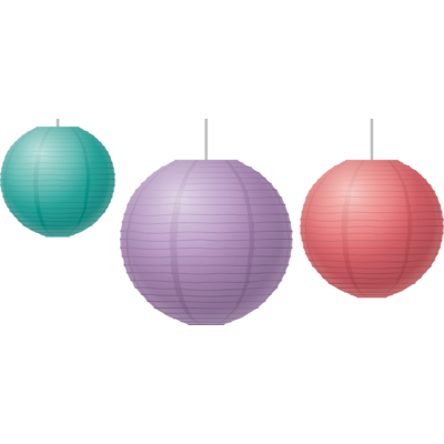 Shabby Chic Paper Lanterns