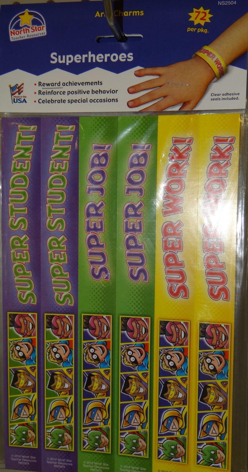 Superheroes - Arm Charms
