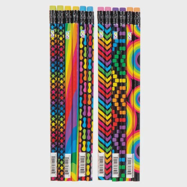30 pk of  Rainbow pencils,  Geddes 603250710295