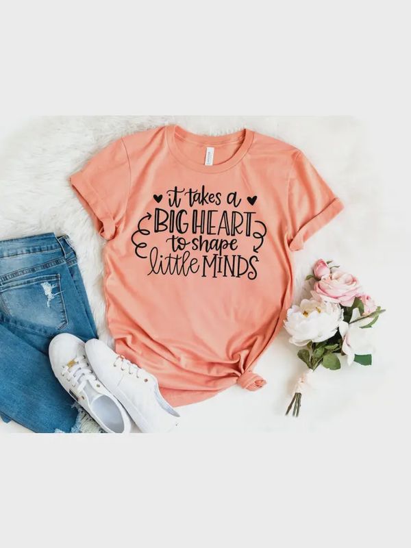 Shirt, it takes a big heart