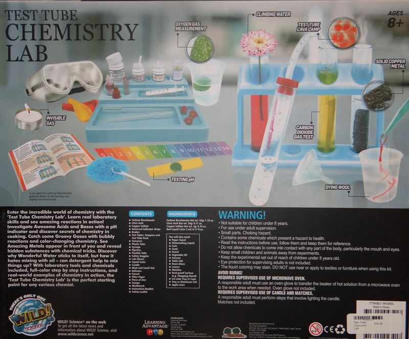 Test Tube Chemistry Lab