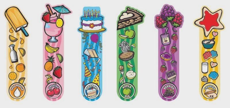 Scent-Sibles! Dessert Scented Bookmarks