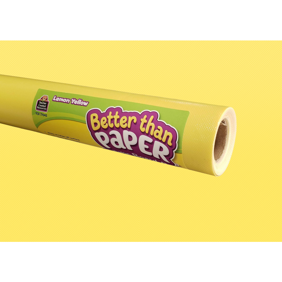 Lemon Yellow Better Than Paper® Bulletin Board Roll