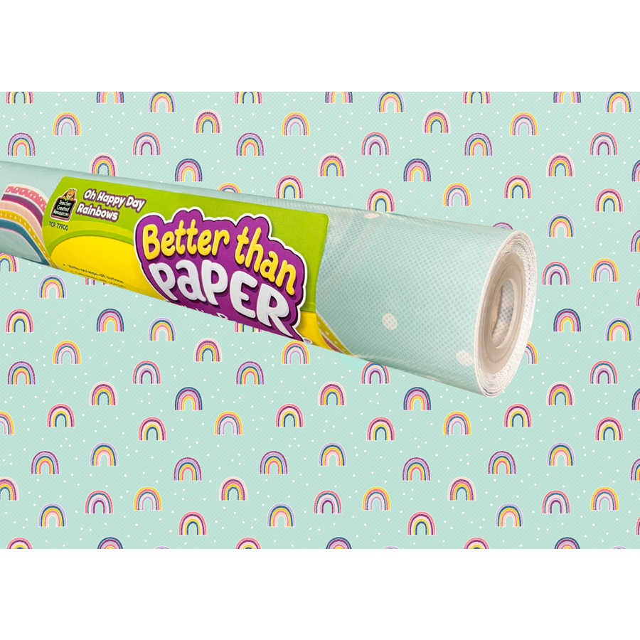 Oh Happy Day Rainbows Better than Paper