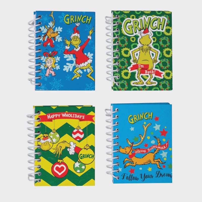 Dr. Seuss The Grinch 4X3 Spiral Notebook