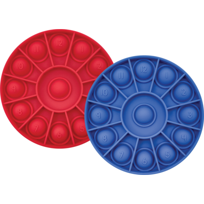 Push and pop Number Wheels
