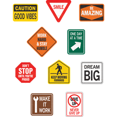 Under Construction Positive Sayings Accents