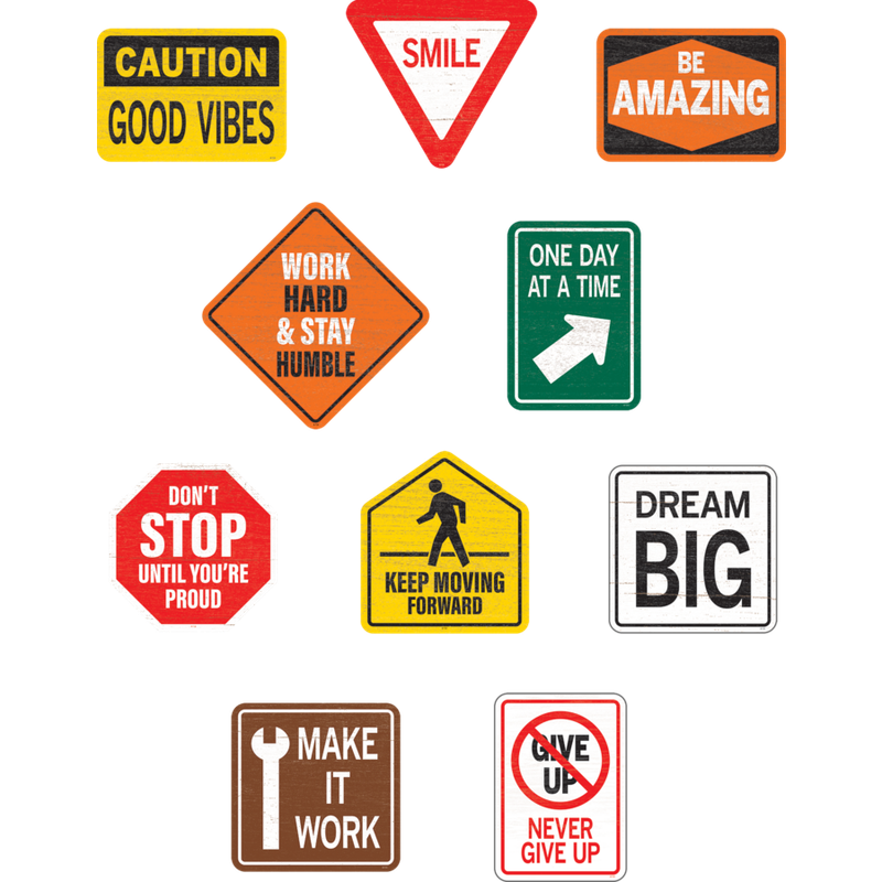 Under Construction Positive Sayings Accents