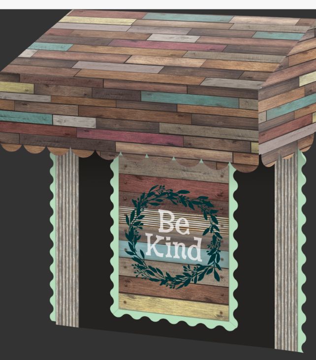 Reclaimed Wood Awning