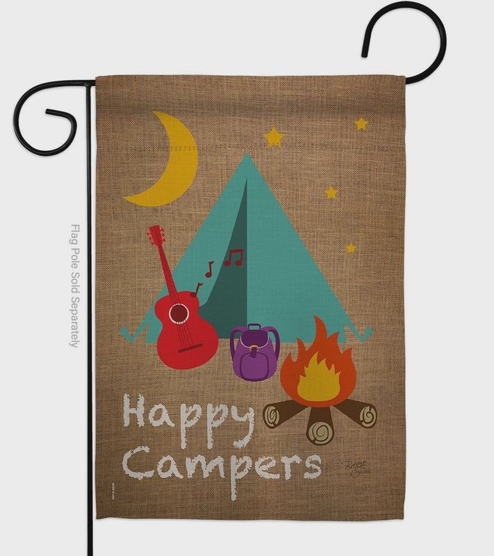 Happy Campers/Outdoor Flag