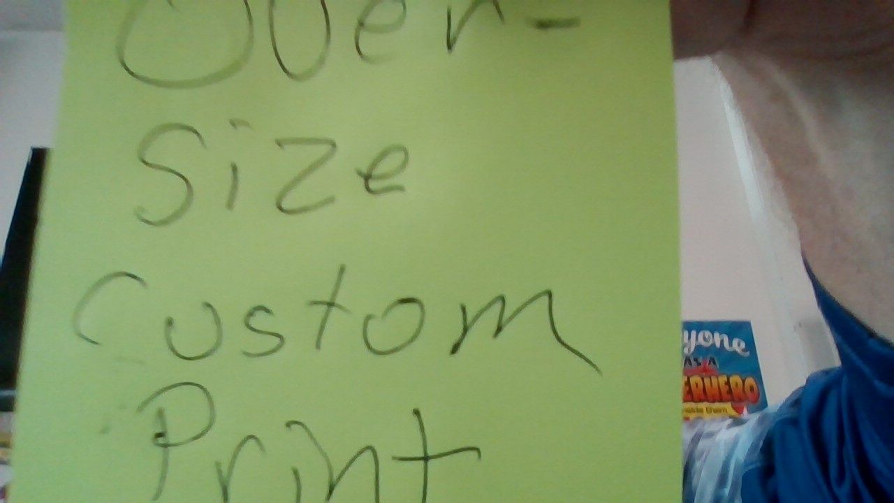 Over-Size Custom Print