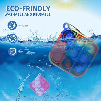 Pop Fidget Key Chains/controller and square