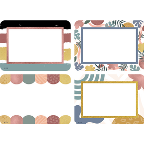 Wonderfully Wild Adhesive Name Tags