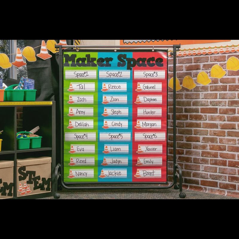 3 Column Pocket Chart (34&quot; x 44&quot;)