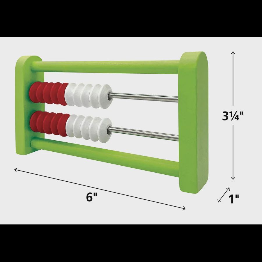 20-Bead Wooden Mini Rekenreks