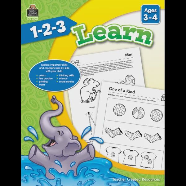 1-2-3 Learn (Ages 3–4)
