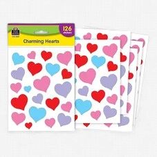 Charming Hearts Stickers