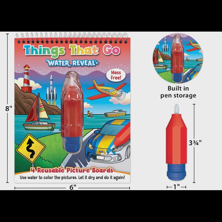 Things That Go Water Reveal