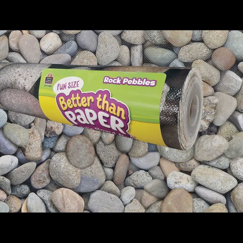 Fun Size Rock Pebbles Better Than Paper® Bulletin Board Roll
