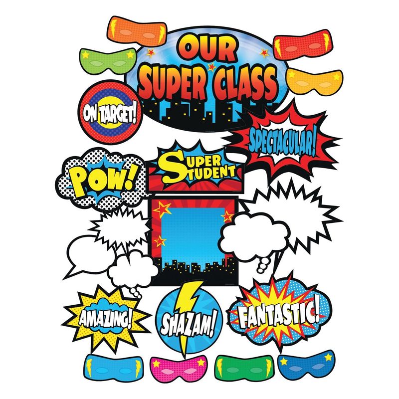 Super Hero/ Bulletin Board Display Set