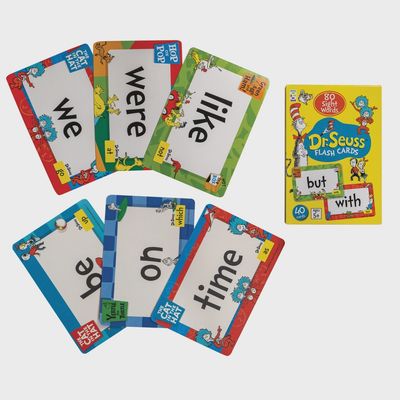 Dr. Seuss Flash Cards/80 sight words