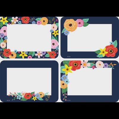 Wildflowers Name Tags/Labels