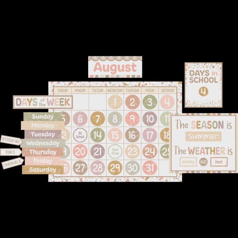 Terrazzo Tones Calendar