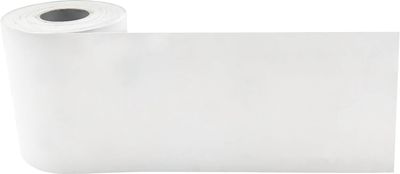 White Rolled Border Trim