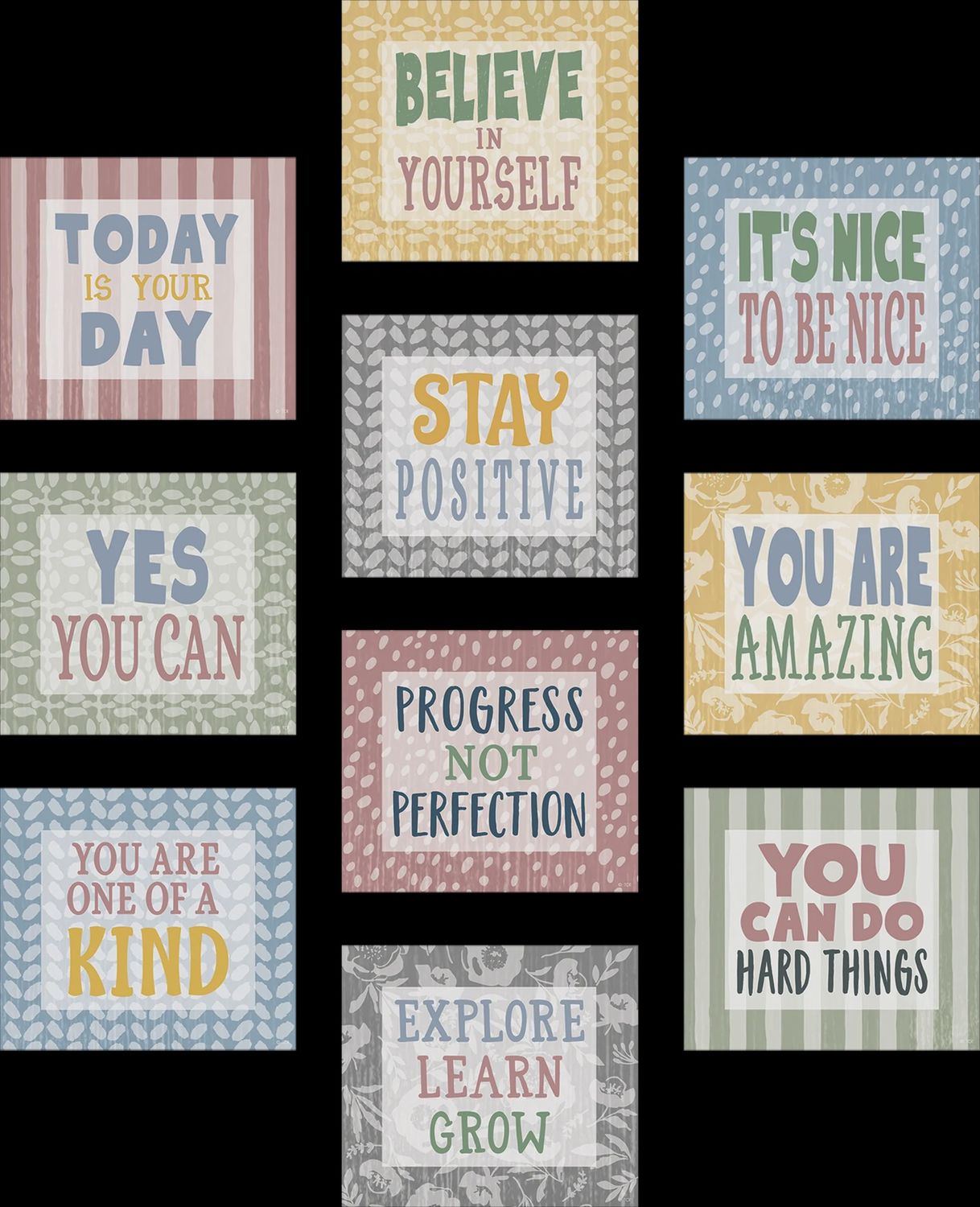 Classroom Cottage  Positive Sayings Stickers