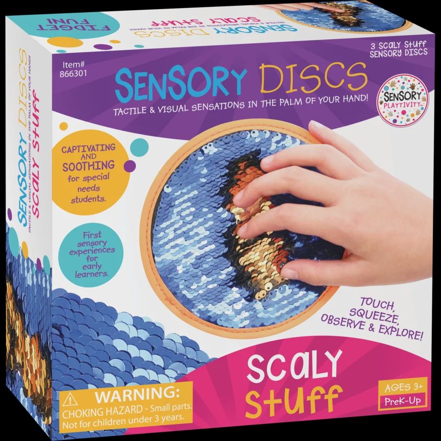 Sensory Playtivity Sensory Discs: Scaly Stuff