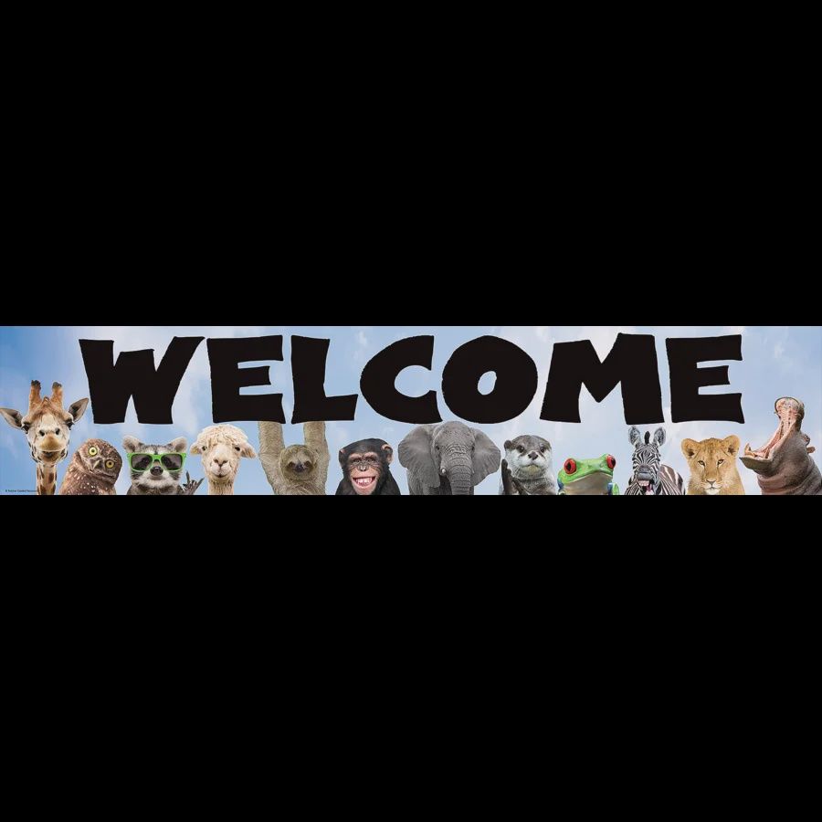 Welcome/Go Wild Animals Collection/Banner
