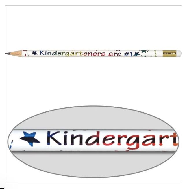 Kindergarteners are #1 Pencils, 12 pcs