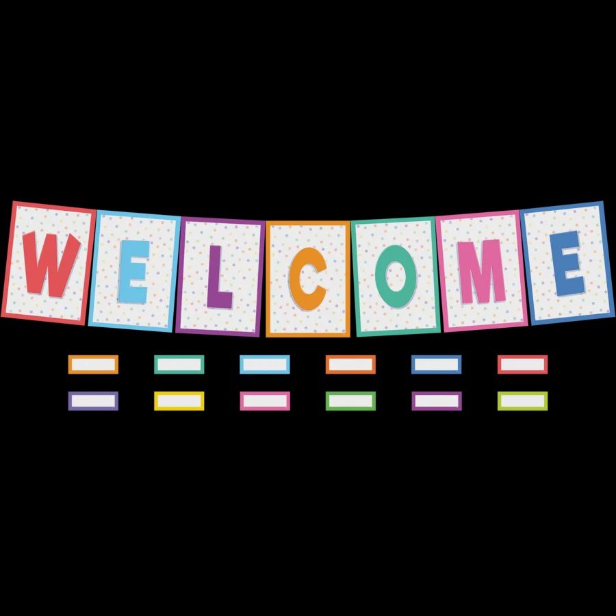 Colorful Welcome Bulletin Board